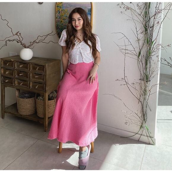 ๐ ZARA Blogger Fave A-Line Textured Maxi Skirt NWT ๐ - Picture 9 of 15